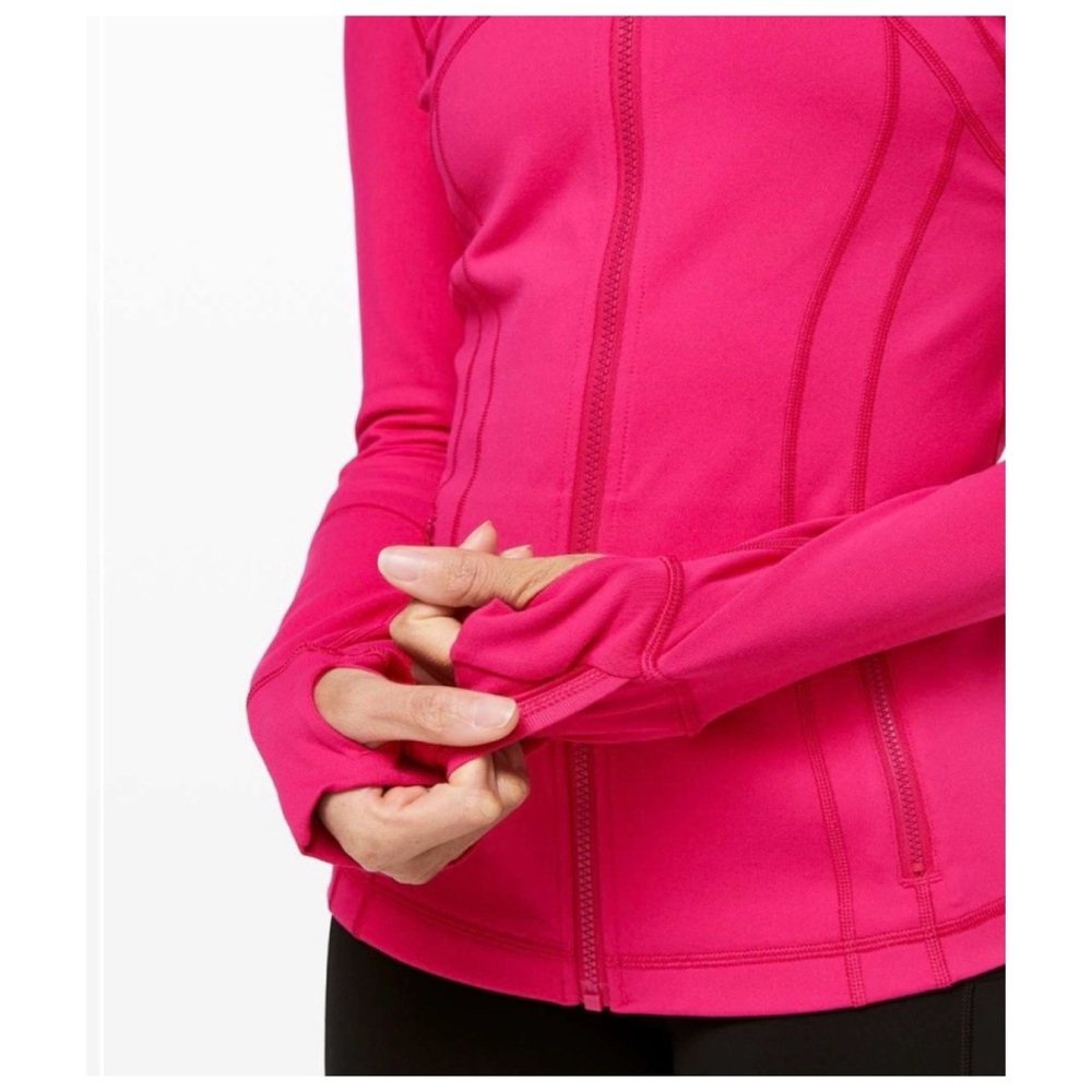 NWOT Lululemon Define Jacket in Calypso Pink  Size 8 - Picture 6 of 15